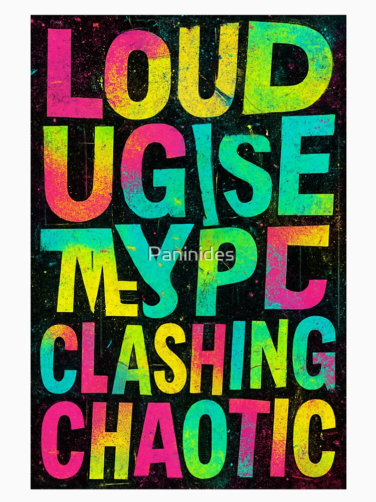 Loud & Messy Chaos by Paninides