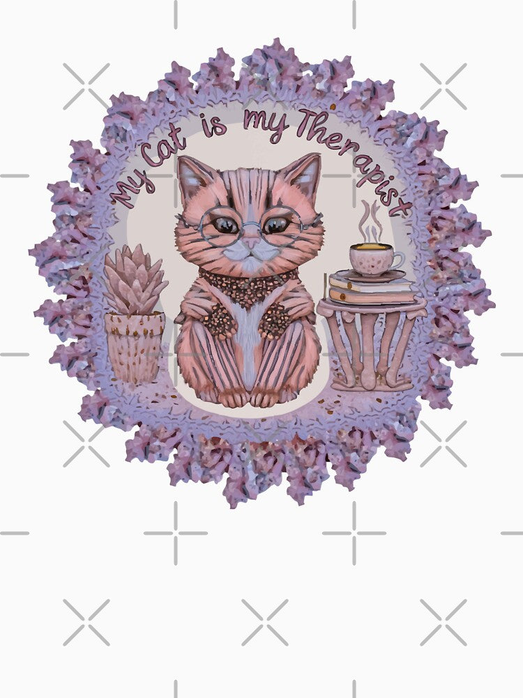 My Cat is My Therapist, Surrounded by Copper by ArtDesignTp