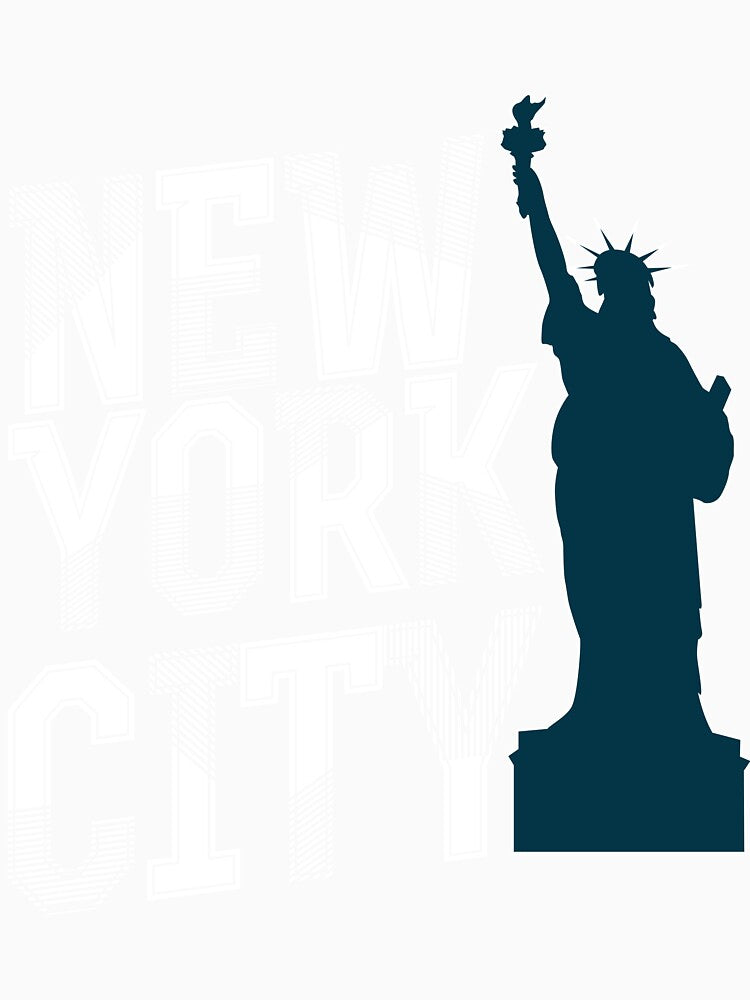 New York T-Shirt for Men and Women by AllStarMerch