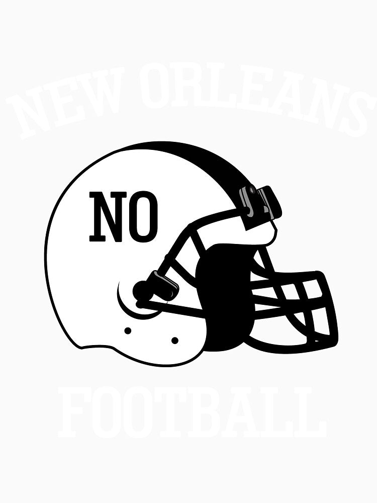 New Orleans Football T-Shirt for Men and Women by AllStarMerch