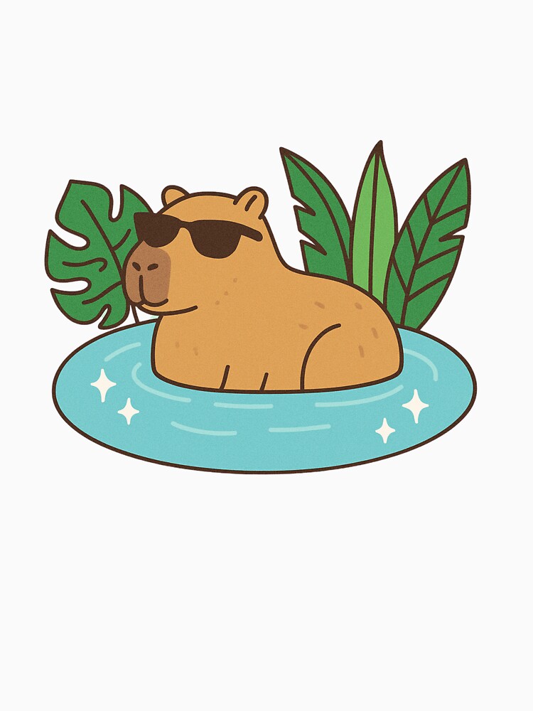 Capybara Vibes Only by Designeerguy