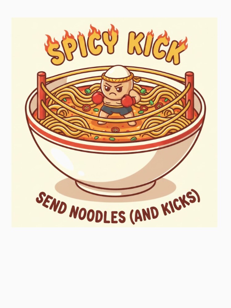 Spicy Kick: Kawaii Muay Thai Ramen by JMC-shop