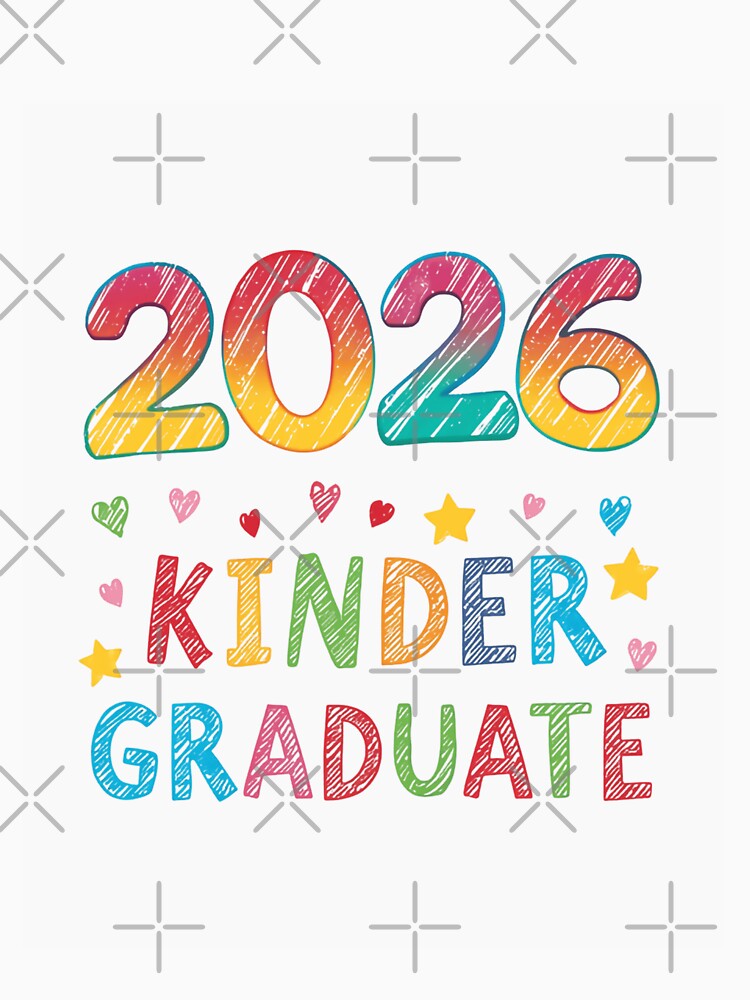 2026 Kinder Graduate Kindergarten Class Of Graduation by JonesFlora2025