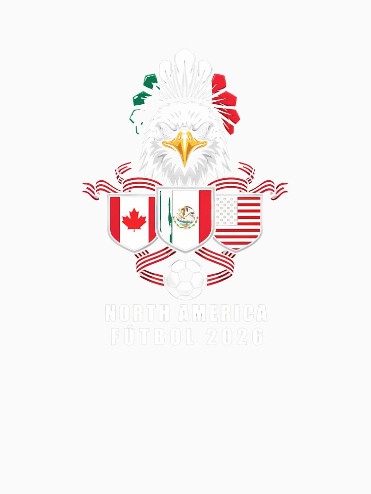 North America Football Spirit 2026 T-Shirt_82768088 by SubStudio97