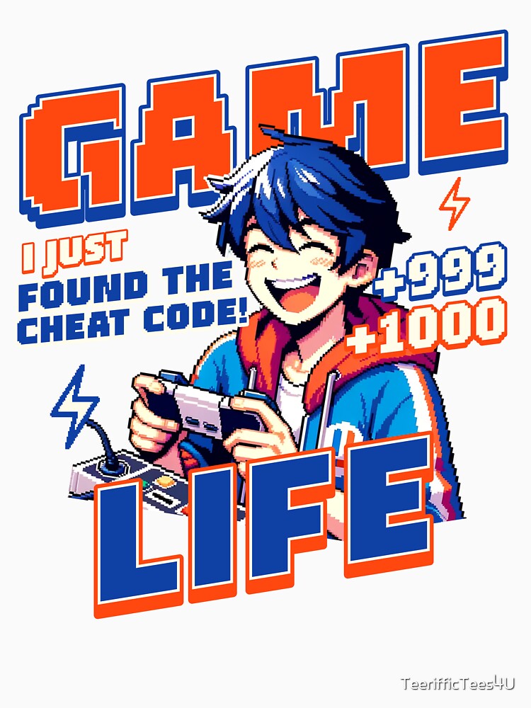 Cheat Codes for Gaming Life by TeerifficTees4U