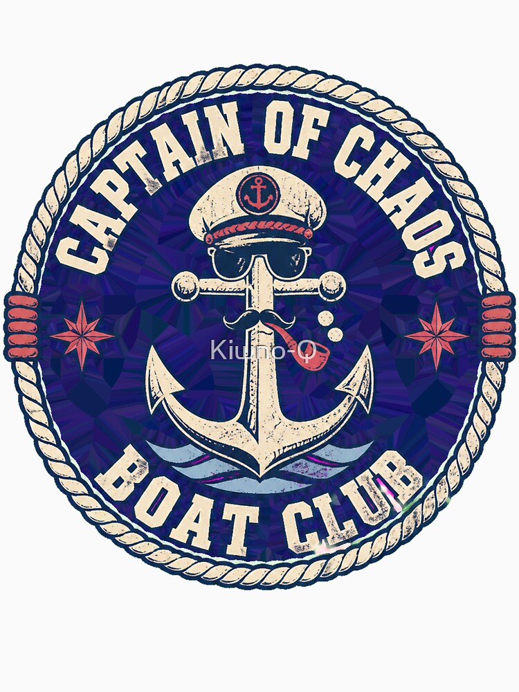 Funny Captain Awesome for Men, Boating Anchor Graphic, Soft cotton blend, nautical anchor graphic, casual boati. by Kiwno-Q