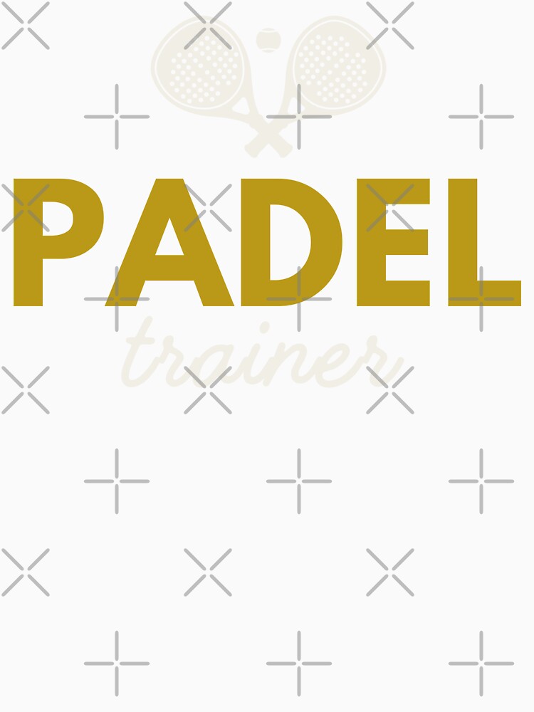 Padel Trainer Padel Coach Padel Instructor by Anniko Art Studio