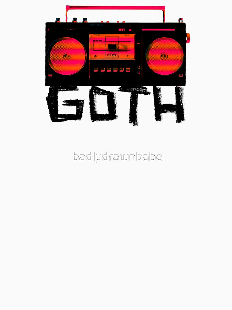 Goth Rock Radio for Goth Music by badlydrawnbabe