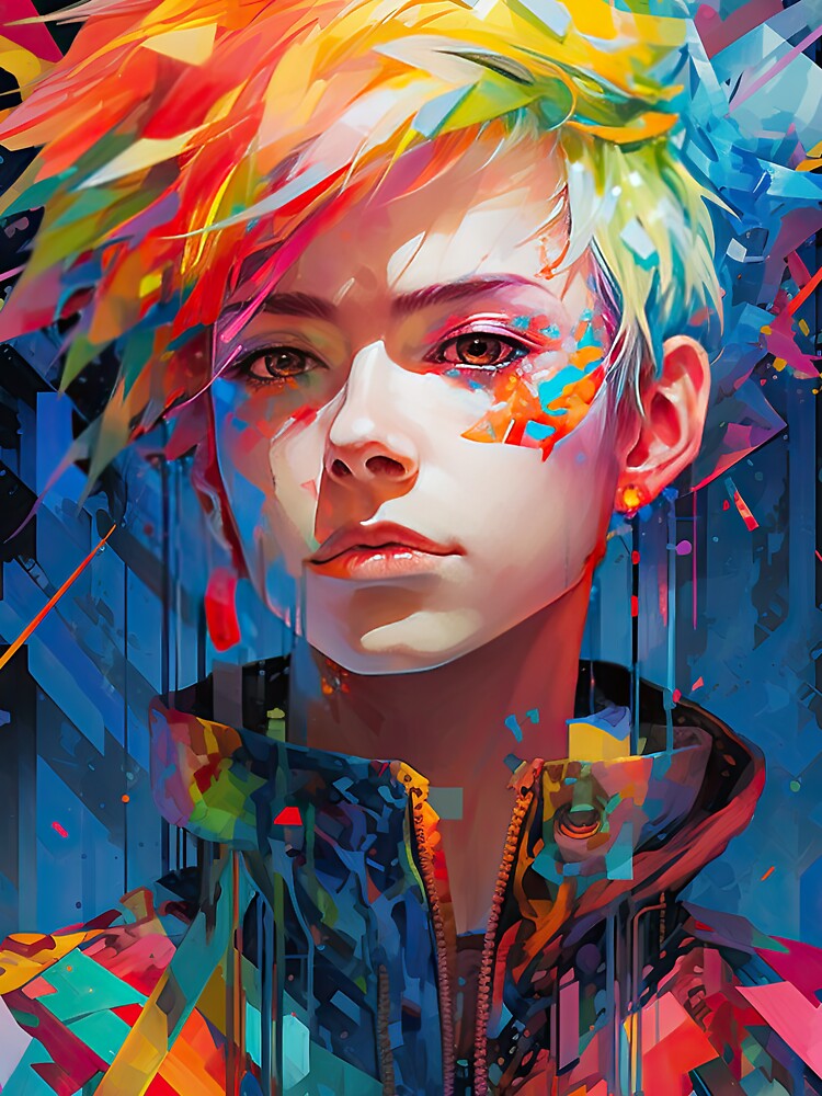 Cyberpunk Vaporwave Art | Anime Retro Aesthetic by AeonAcademy