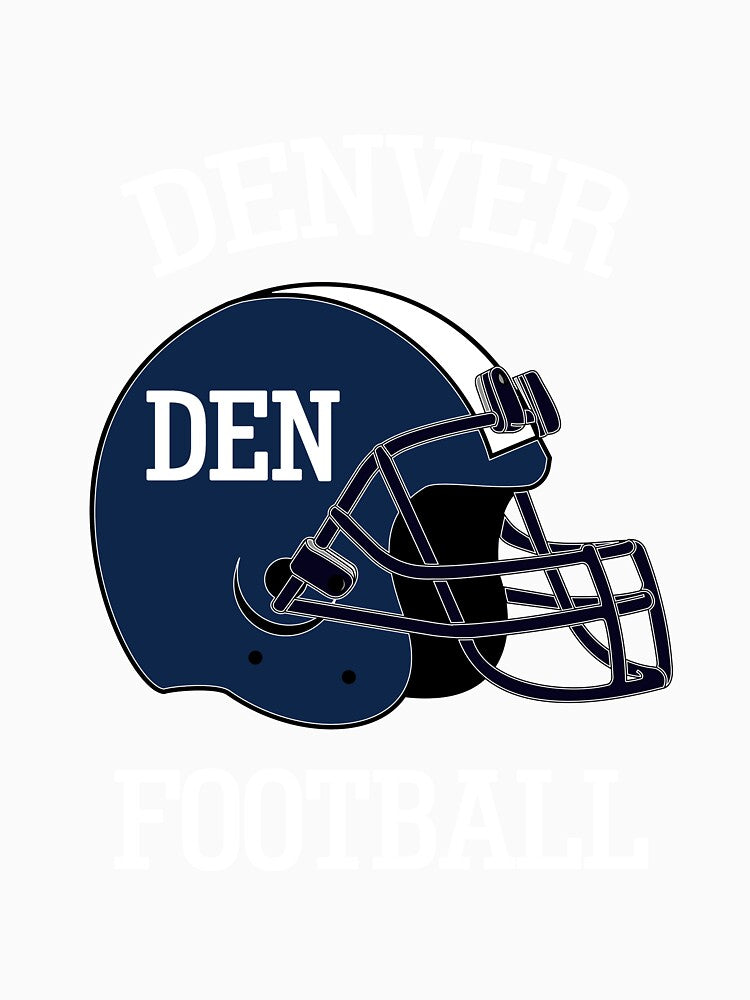 Denver Football T-Shirt for Men and Women by AllStarMerch