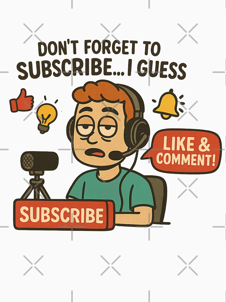 Sarcastic YouTuber Subscribe Meme by MetaMuralStudio