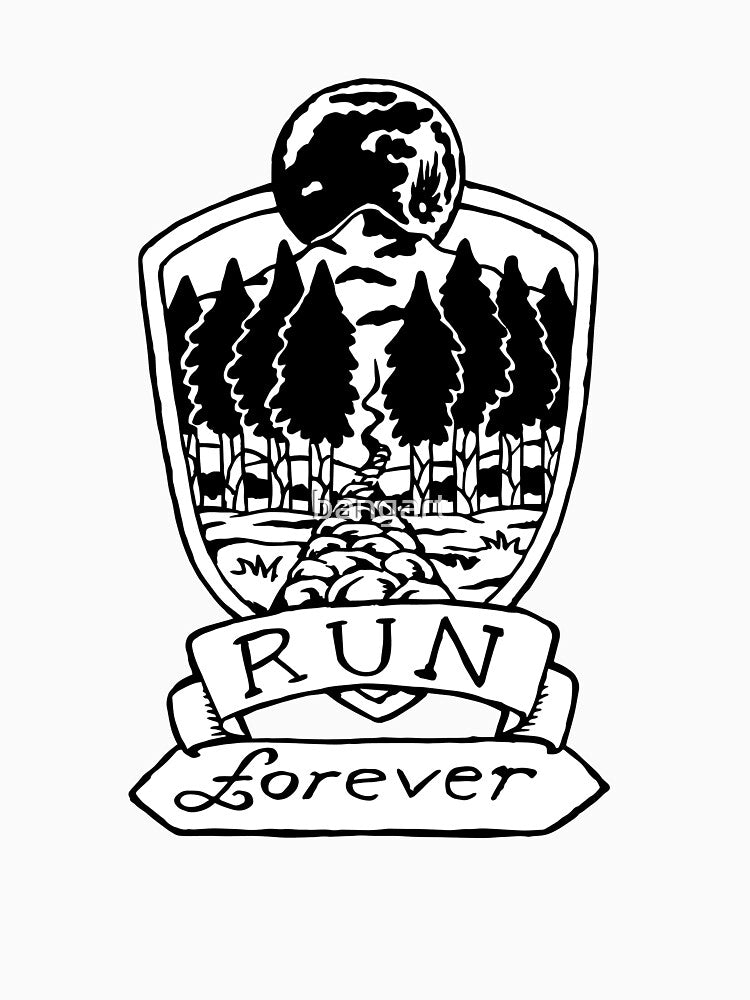 Run Forever - Moon Emblem - Simple Version by bangart