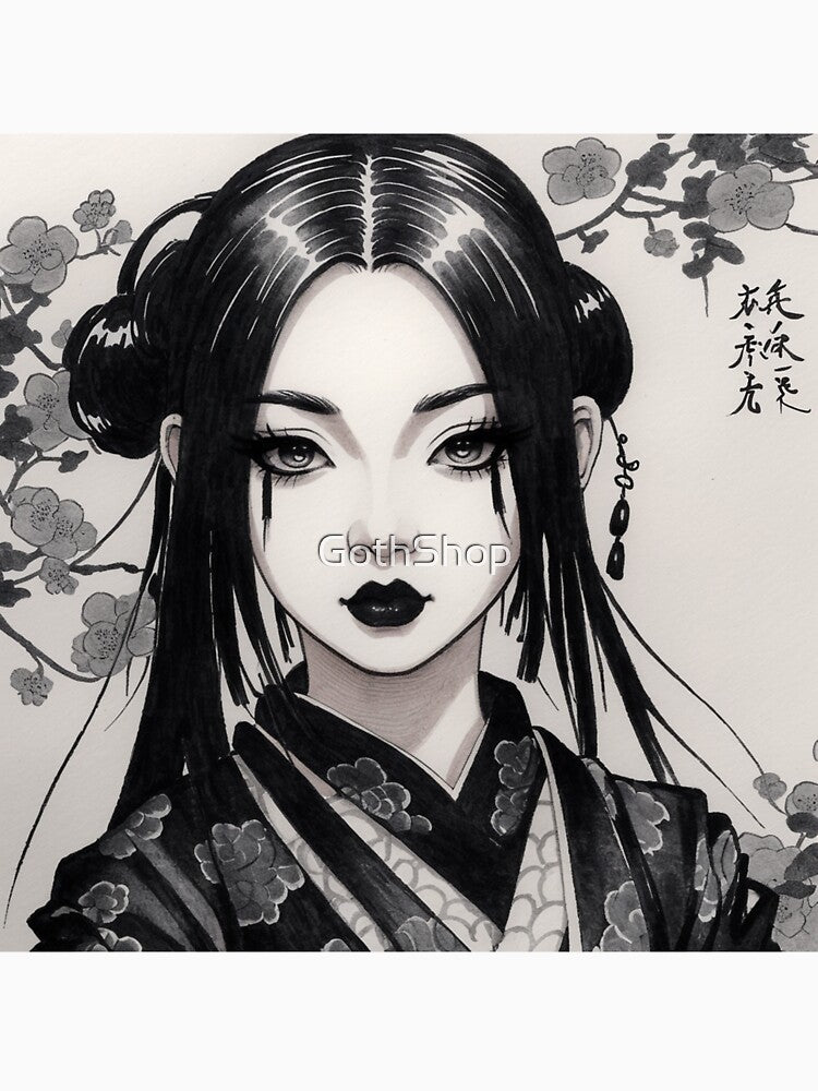 Japanese Goth Girl 3 by GothShop