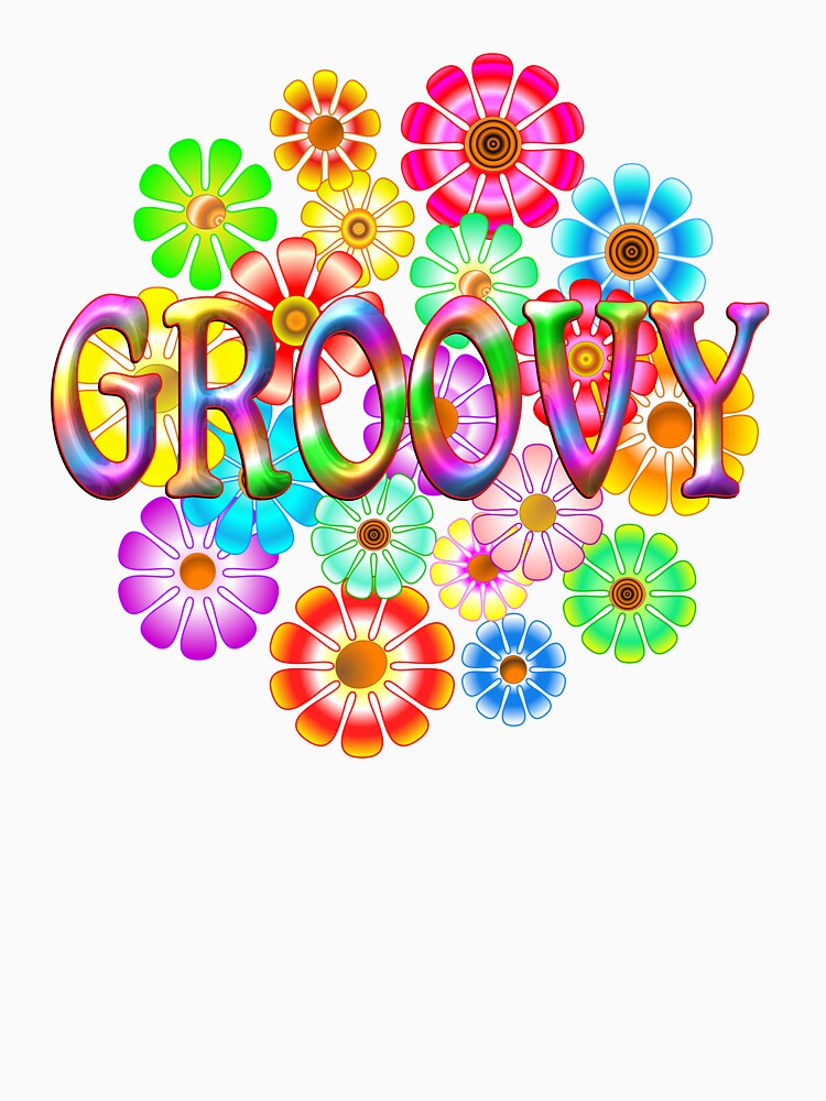 GROOVY Flowers by CoolDoodles