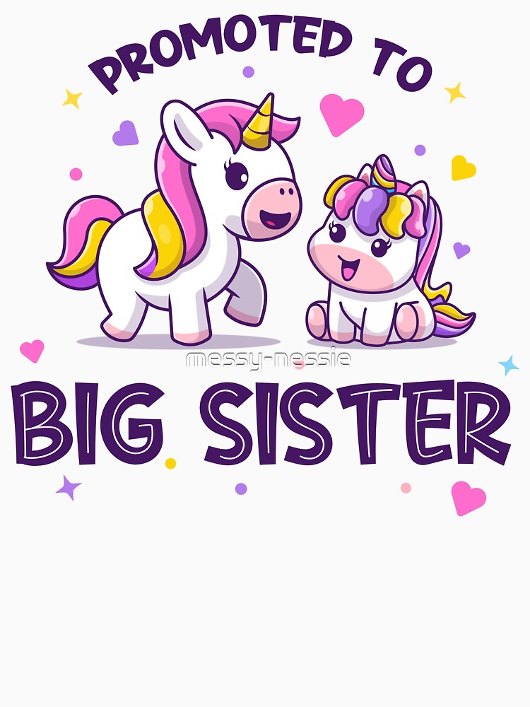 Promoted to Big Sister (on light colors) by messy-nessie