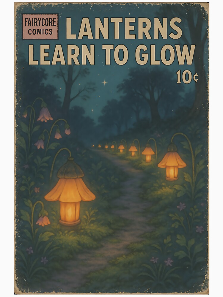 Dreamy Fairycore Art: Lanterns learn to glow by bapupa