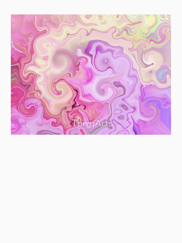 Gen Alpha Pastel Y2K Colors Abstract Sweet Dreams of a Unicorn or Princess 4 of 4 by Beachy