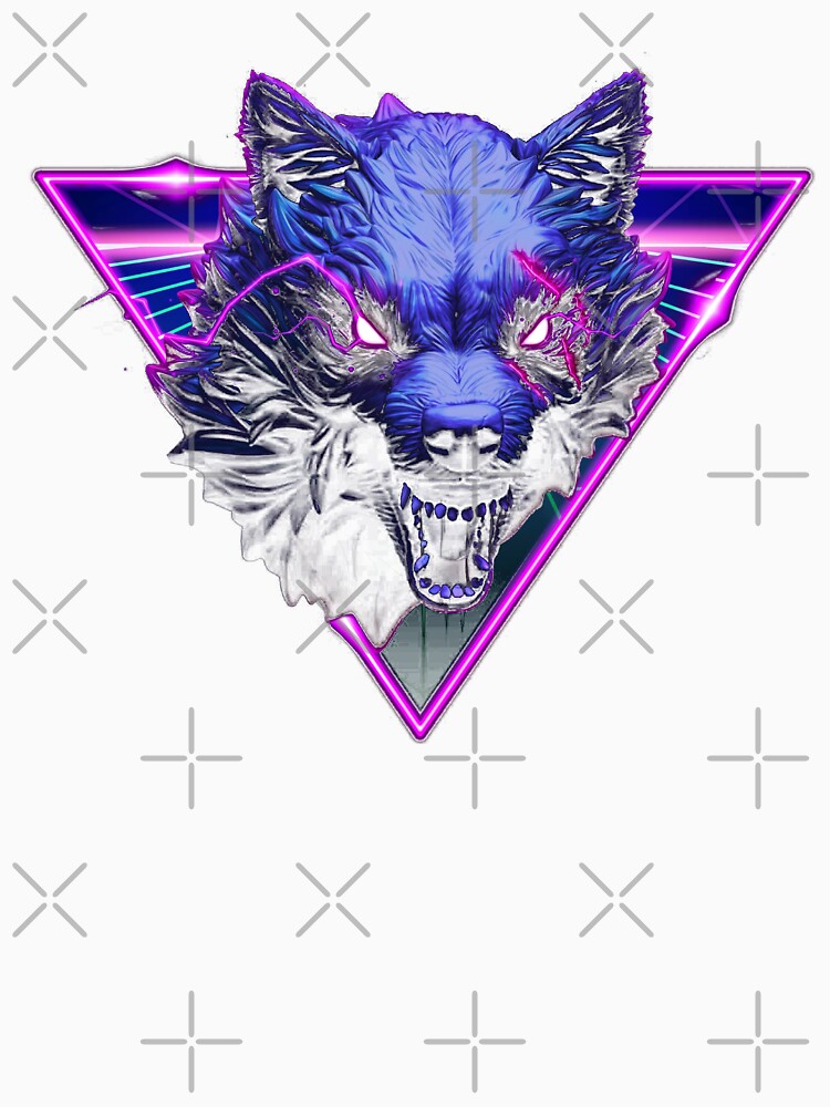 neon wolf by MangaCortaTees