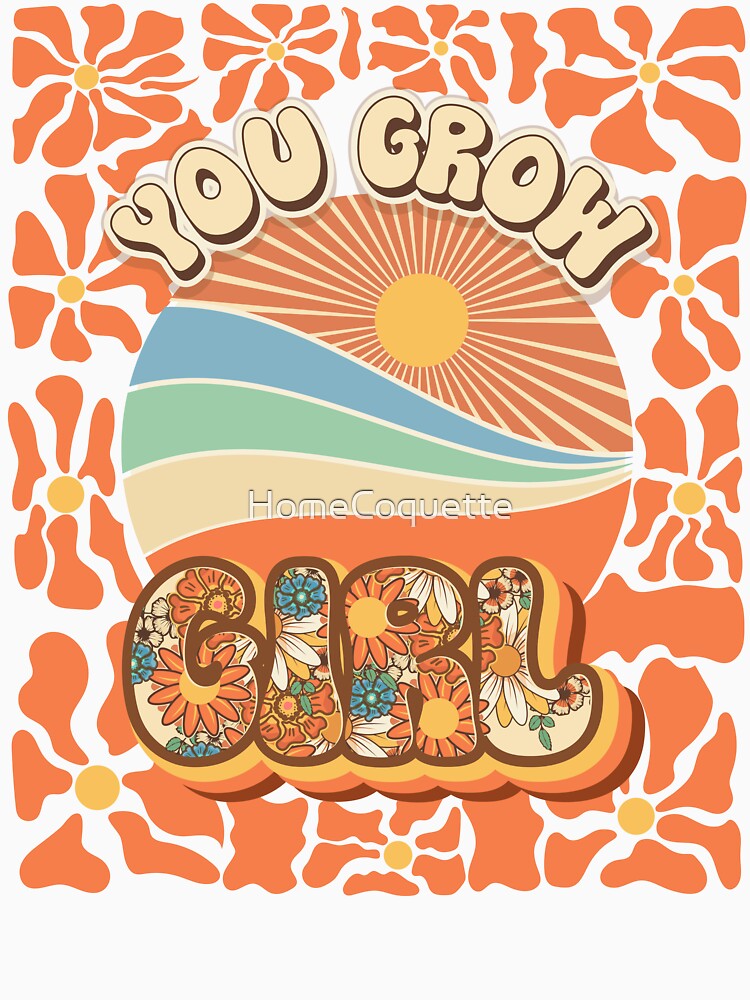 Mothers day plant  lover groovy You grow girl by HomeCoquette