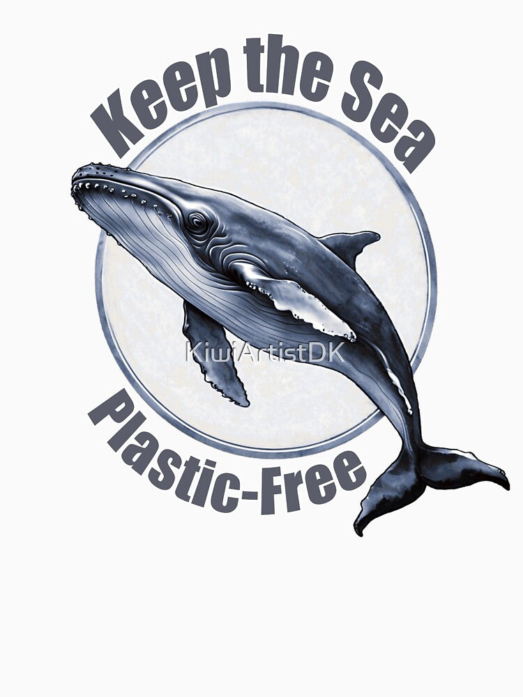 Keep The Sea Plastic-Free by KiwiArtistDK