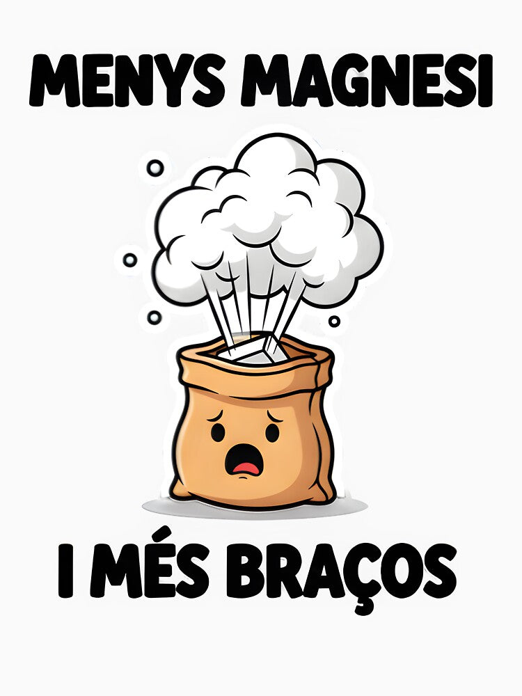 Menys Magnesi i Més Braços – Funny Catalan Climbing Mascot. by LoopassVD