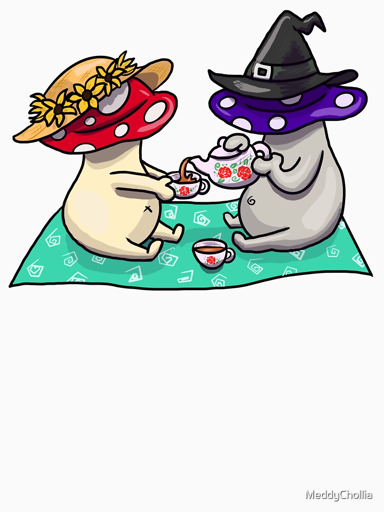 Mushroom Tea Party by MeddyChollia