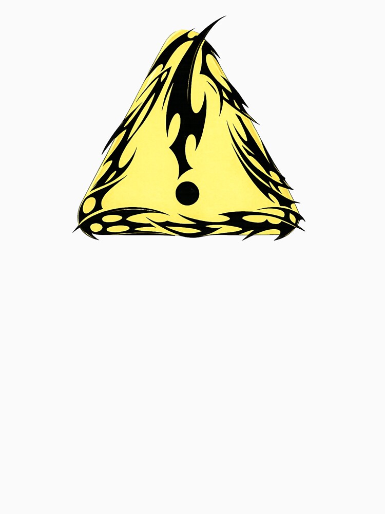Tribal Warning Sign by FileFlowStudio