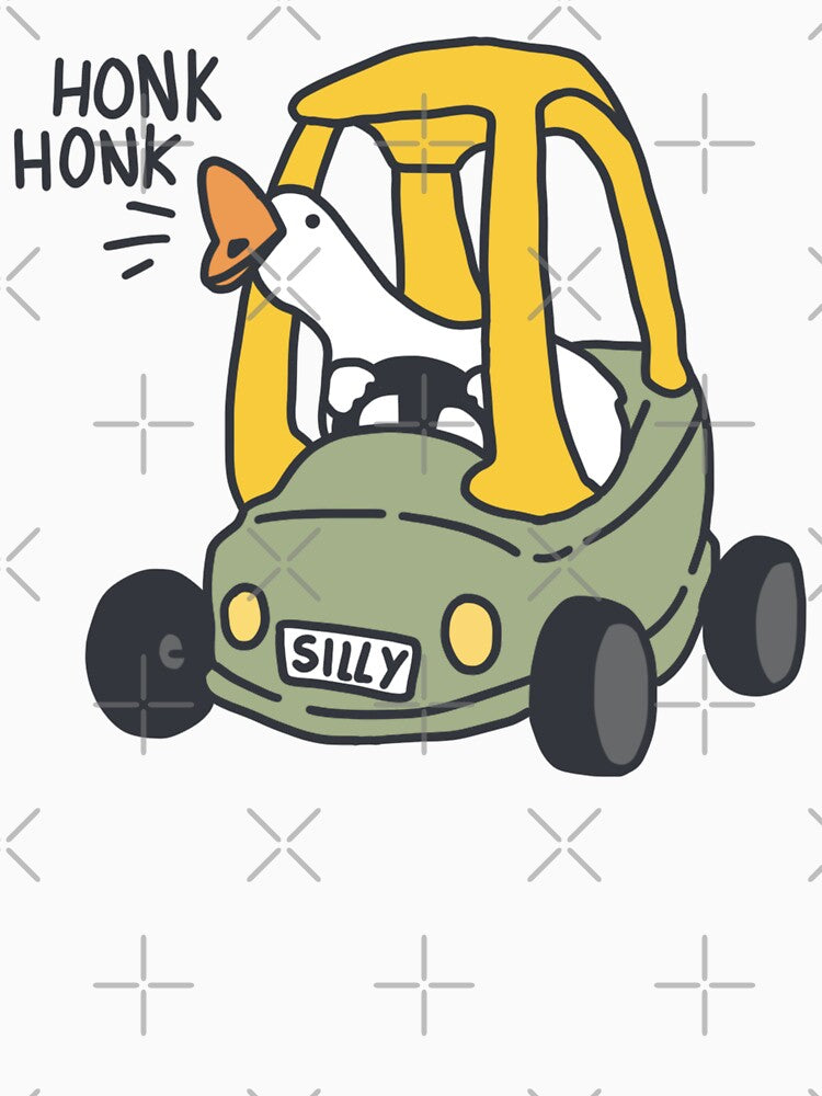 Silly Goose Car Green by Chanaika4