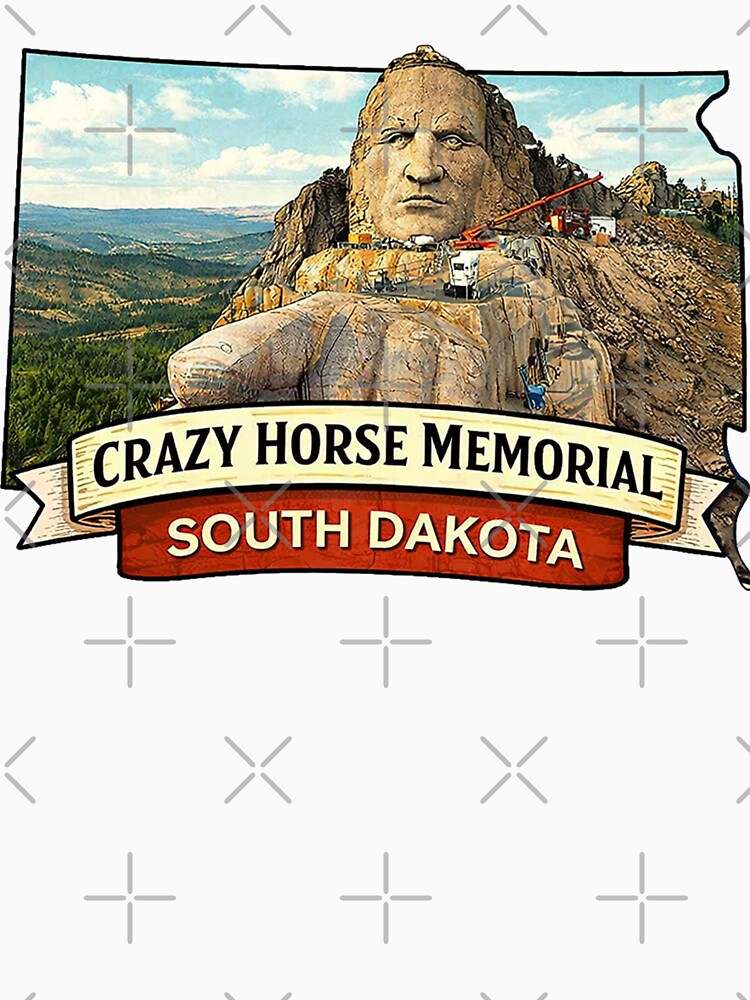 Crazy Horse Memorial South Dakota - Travel Art by maximinano100k