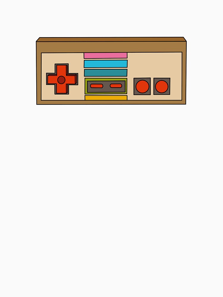 Vintage Gaming Console Controller Art by lavavamp
