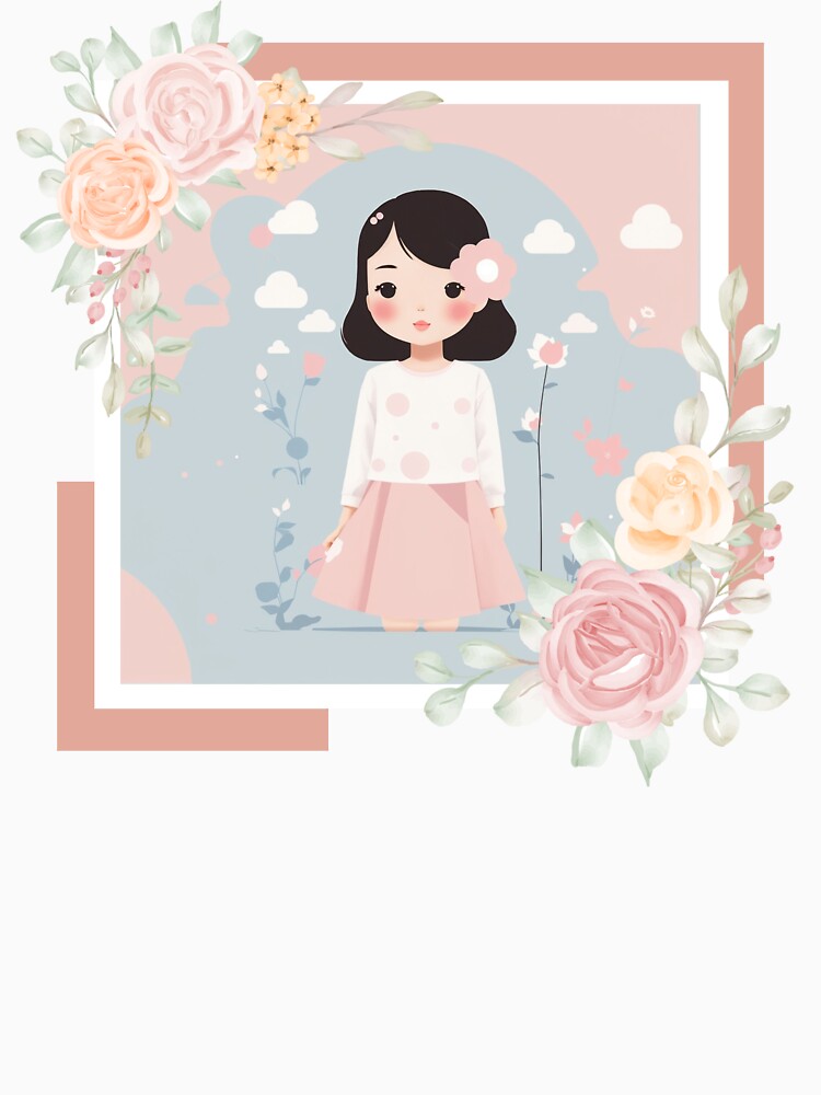 cute girl , pastel tones by Piano-pn
