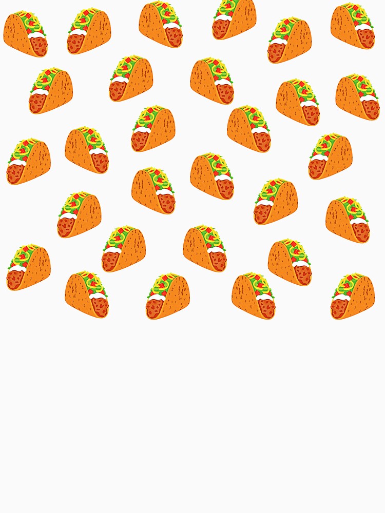 Tacos Taco Lover Funny Foodie - Taco Pattern by pcreations