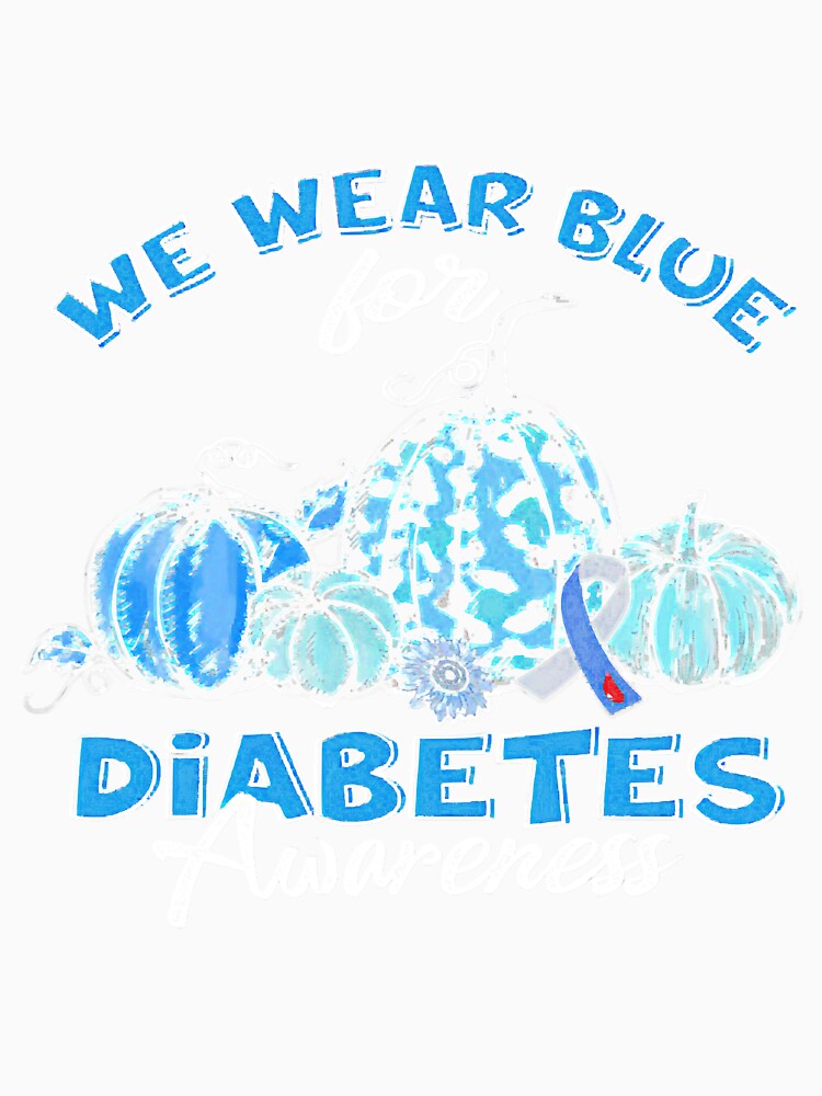 We Wear Blue Diabetes Awareness by BundlerVq