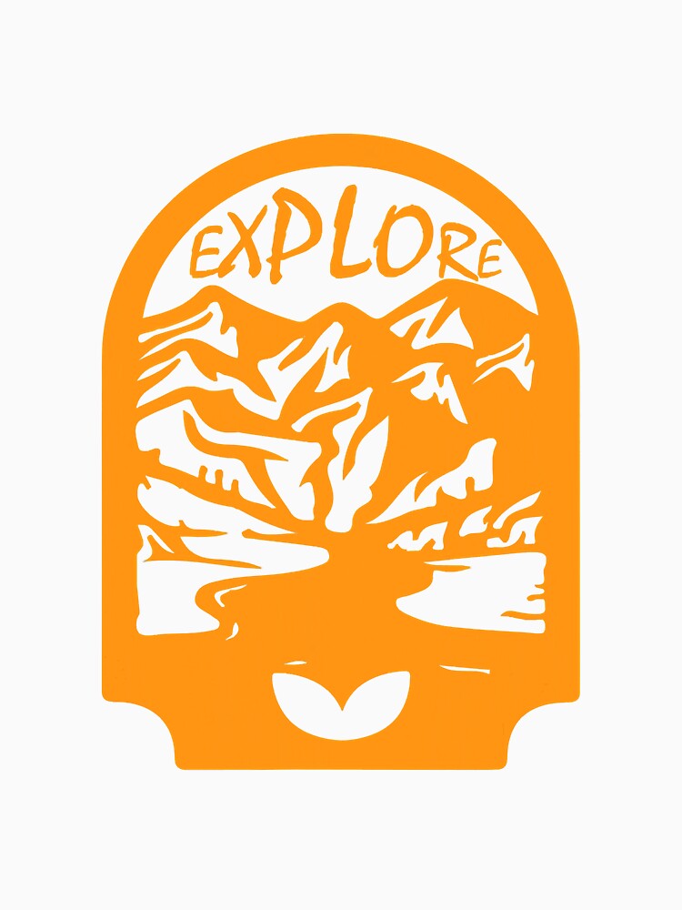 Travel Explore Mountain Casual Camping by YesterDayCheck