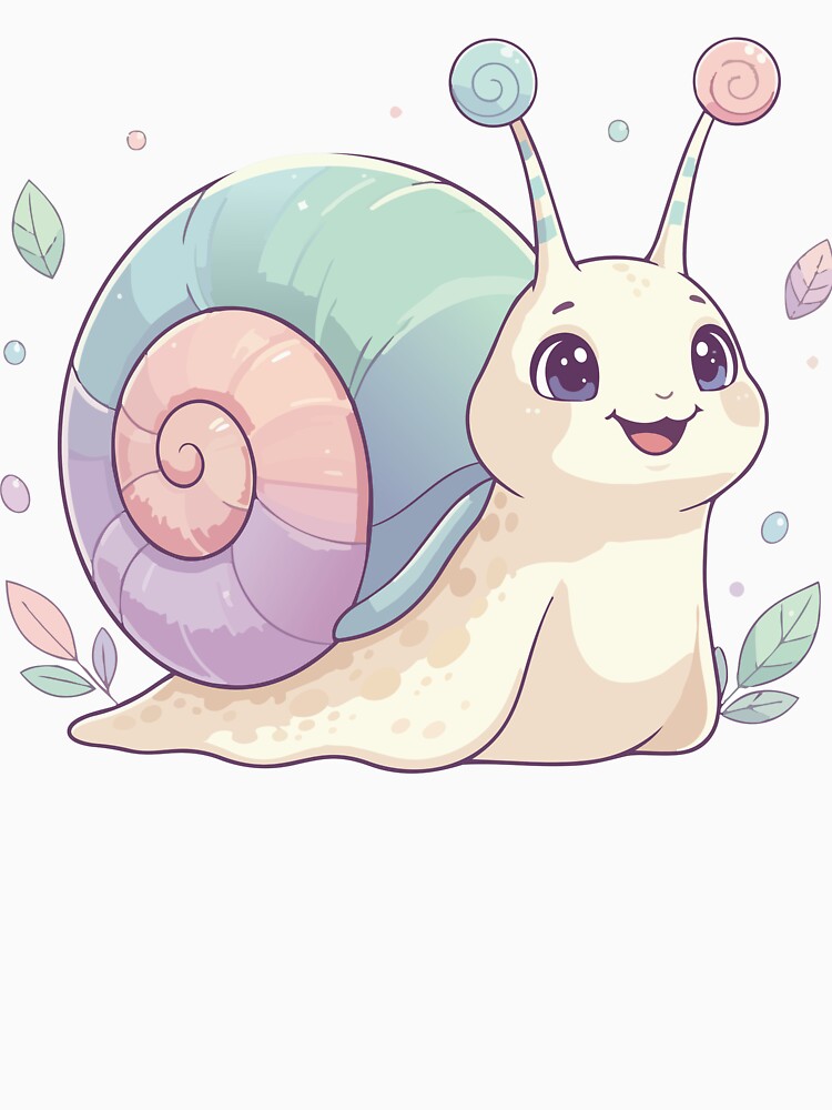 Happy Chill Slow Snail by tigrootiger