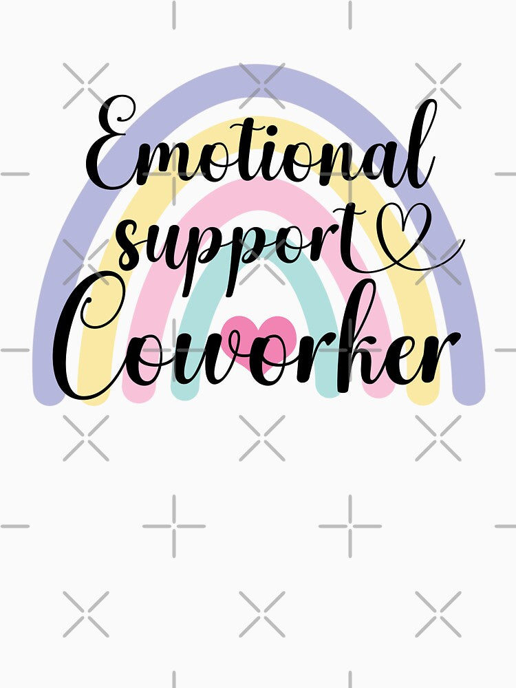 Emotional Support Coworker - Coworker Gift by stickersworld31