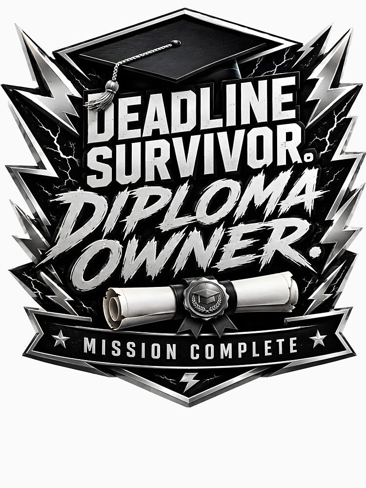 Deadline Survivor Diploma Owner Emblem by Ned_Studio