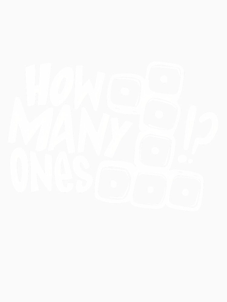 How Many Ones White by ball-merch1903