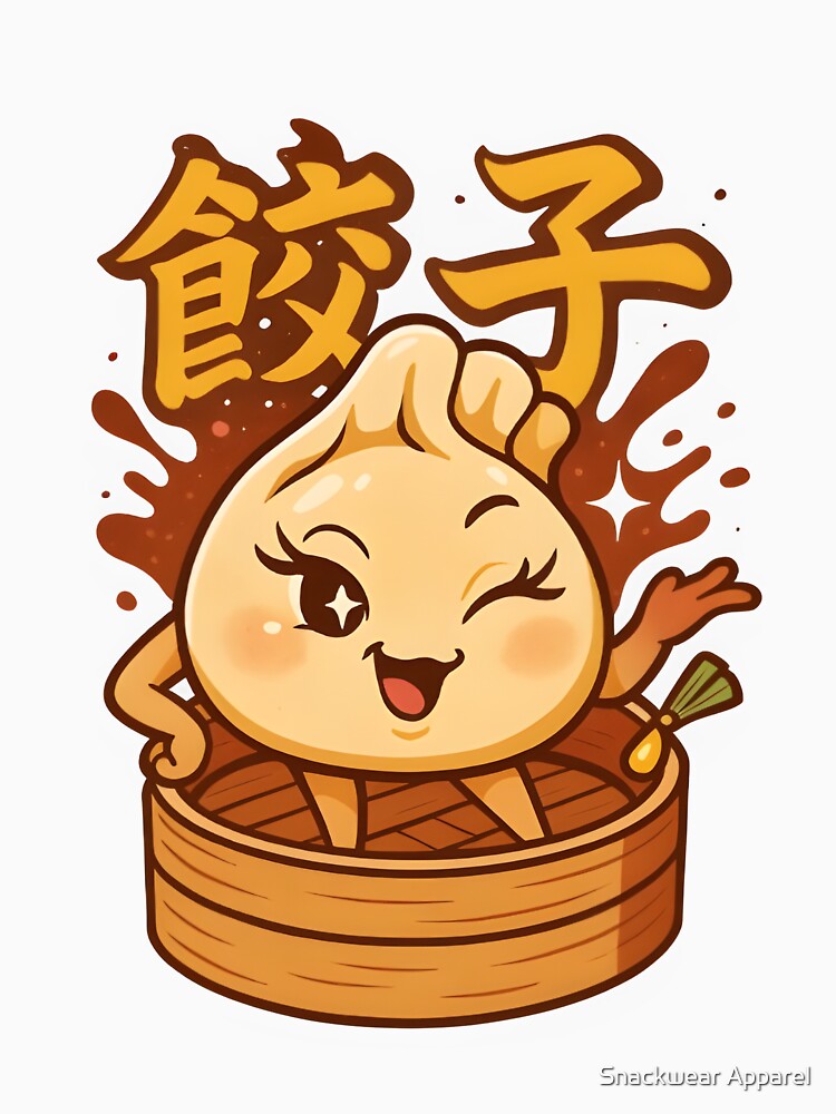 Dumpling Diva – Kawaii Gyoza with Attitude by Snackwear Apparel