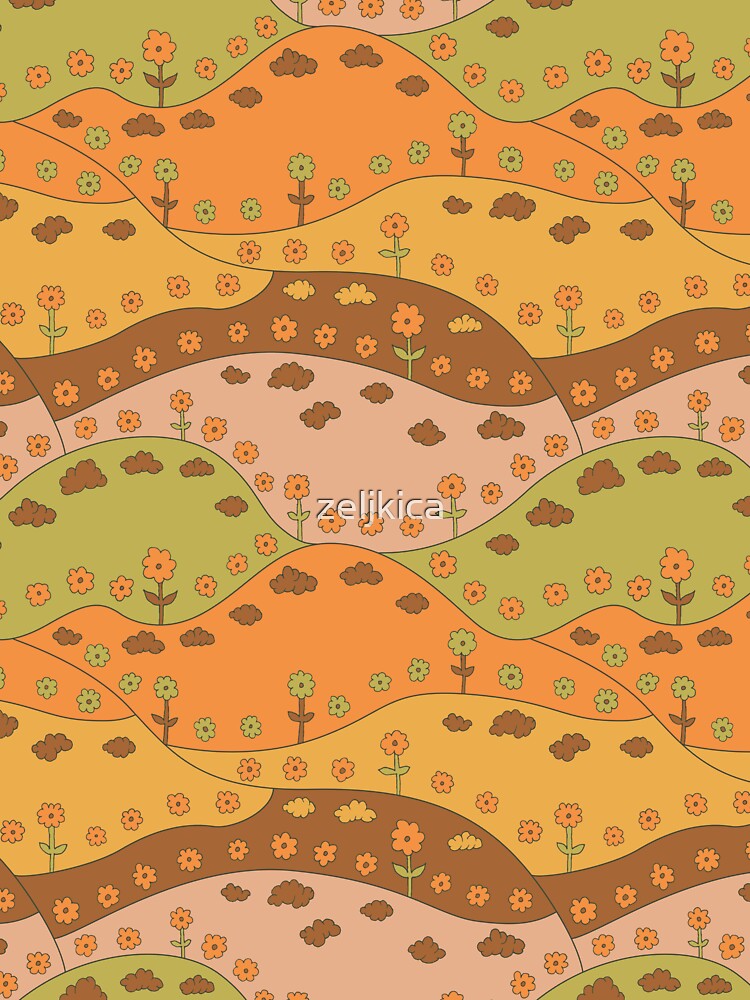 70s Blooming Mountains by zeljkica