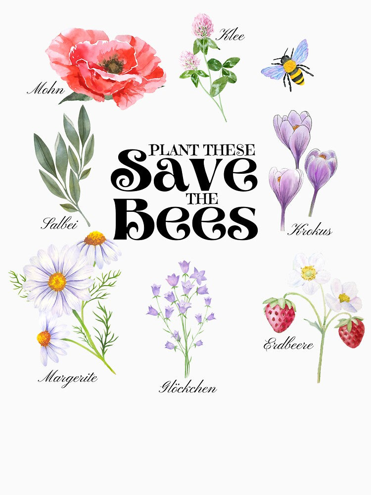 Save The Bees! by FAVOURHOODprint