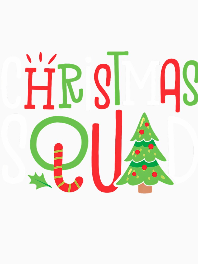 Christmas Squad Funny Xmas Tree Family Matching Pajamas 	 Short Sleeve by chespiabousse