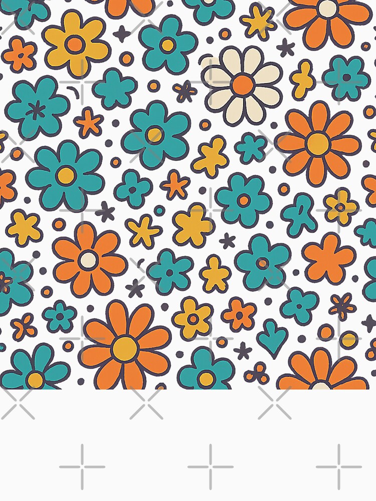 Groovy Flowers by Galathi Designs