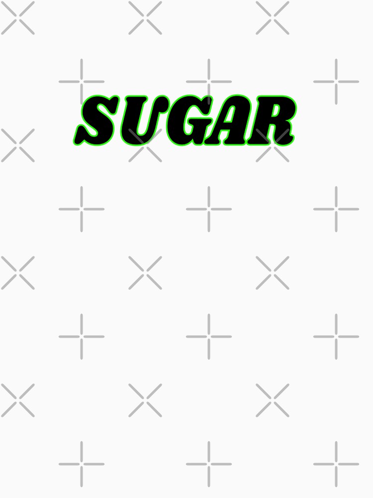 Sugar Neon Green Retro Typography Minimal Aesthetic Text Design by PixelParinda