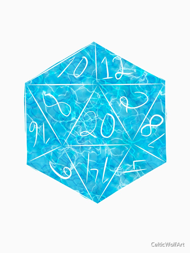 Ocean D20 by CelticWolfArt