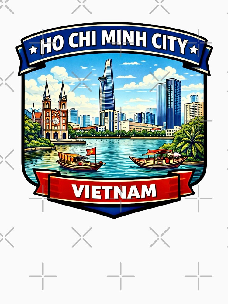Ho Chi Minh City, Vietnam by Myra365Art