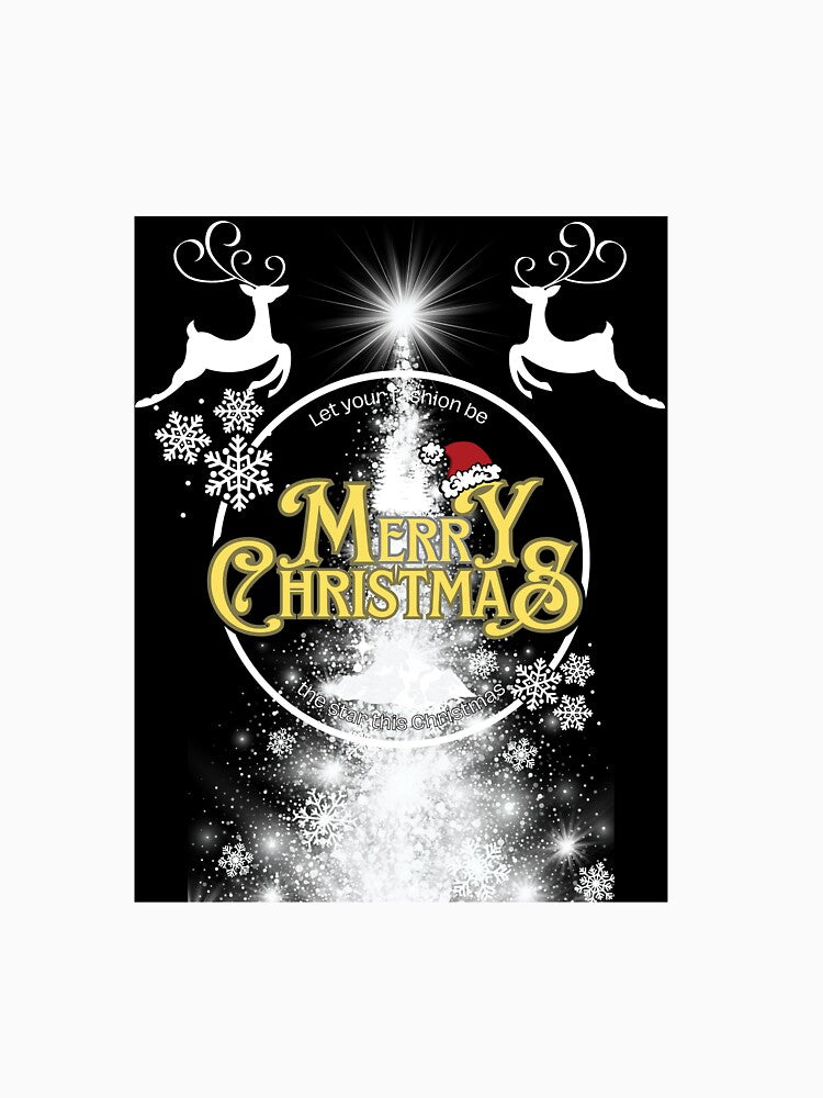 Christmas T-shirts,Christmas Clothes black by ysogoodsshop