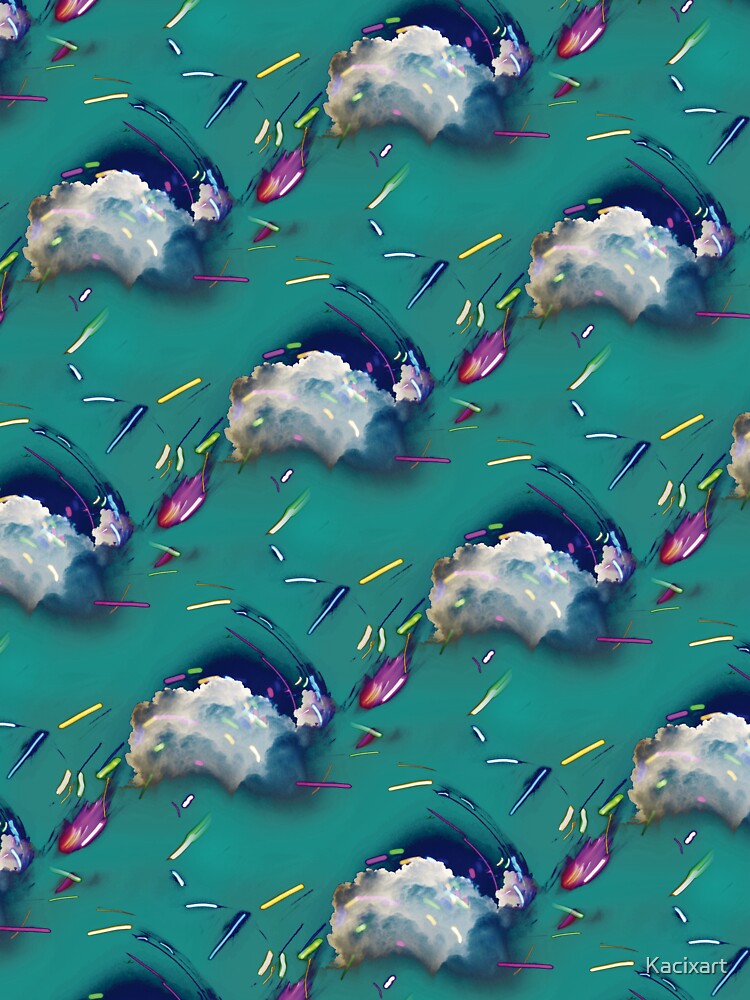 Colorful Cloud Pattern by Kacixart