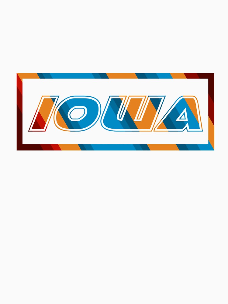 Iowa T-Shirt for Men and Women by AllStarMerch