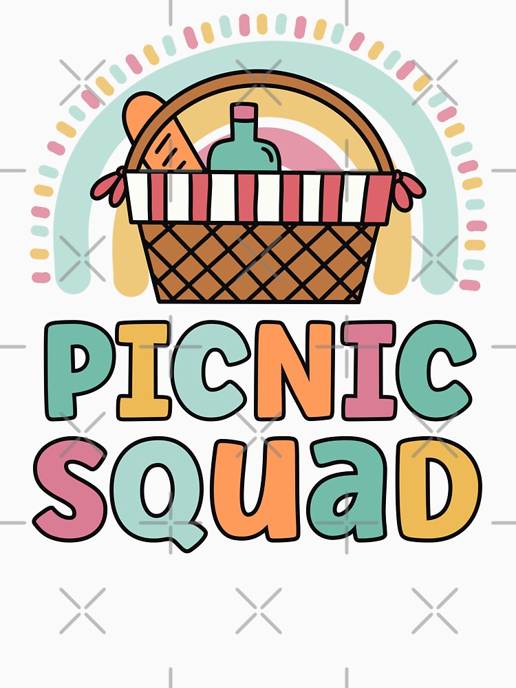 Picnic Squad Funny Matching For Girls Spring Picnic by JokeGysen